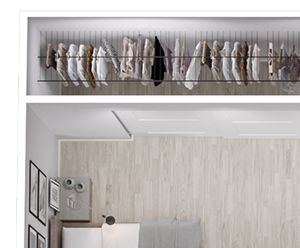 One bedroom floor plan